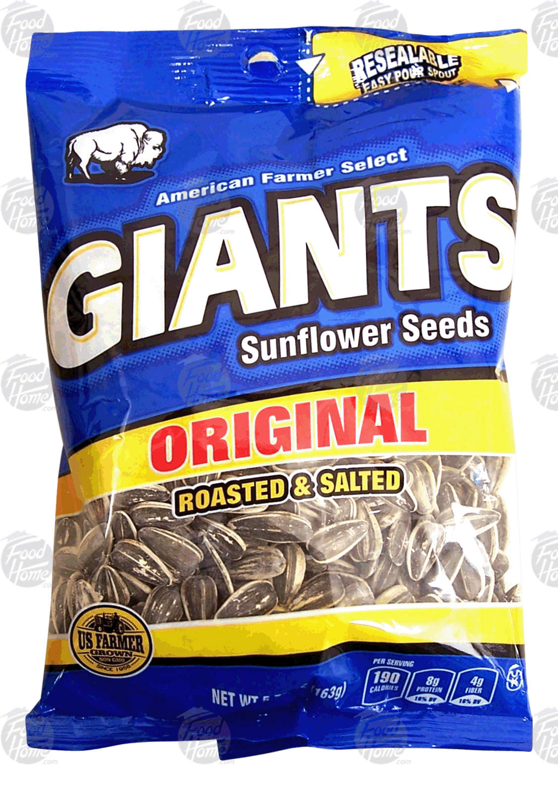 Giants  roasted & salted sunflower seeds, original Full-Size Picture